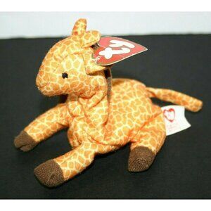 TY Beanie Baby Twigs Giraffe 1995 Mcdonalds yellow 4068 teenie